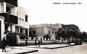 Bosquet - Rue principale - 1954